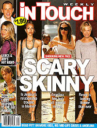 Illustration for article titled Angelina & Brad Are Still Going Strong; Larry Birkhead May Be Lying